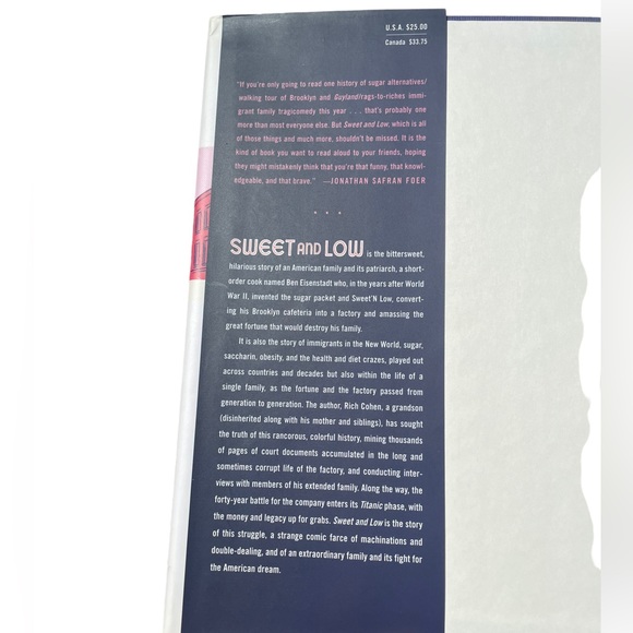 Sweet and Low Book Memoir True Story Inventor of Sweet’N Low & Sugar Packets - Picture 3 of 7